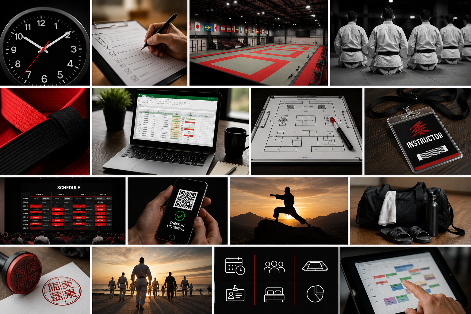 Camp-Planner sports event solutions moodboard